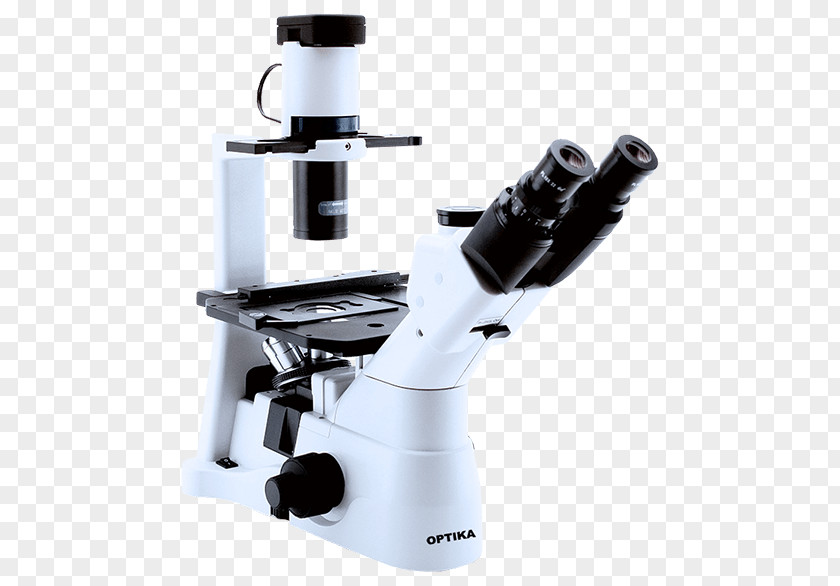 Microscope Inverted Light Optics Fluorescence PNG