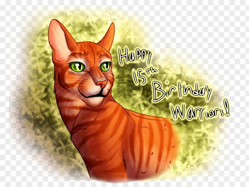 15th Birthday Tabby Cat Whiskers Kitten DeviantArt PNG