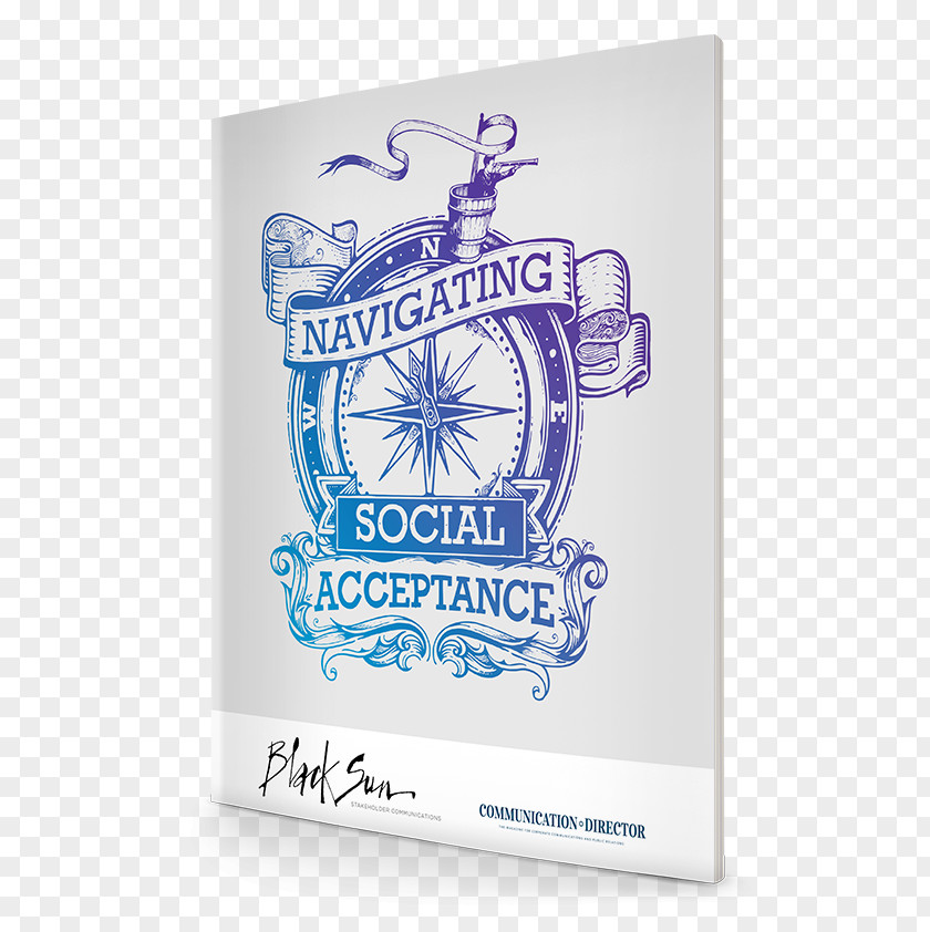 Acceptance Cobalt Blue Logo Poster PNG