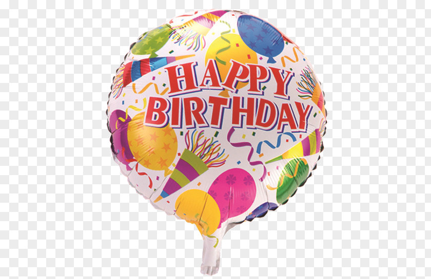 Happy Birthday Ln Baloon Mylar Balloon Party Flower Bouquet PNG