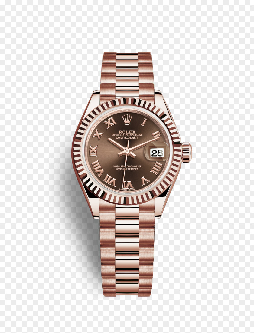 Rolex Datejust Watch Gold Wanbiao PNG