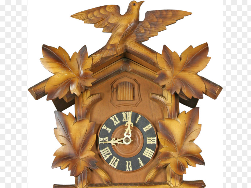 Clock Cuckoo Black Forest Antique Cuckoos PNG