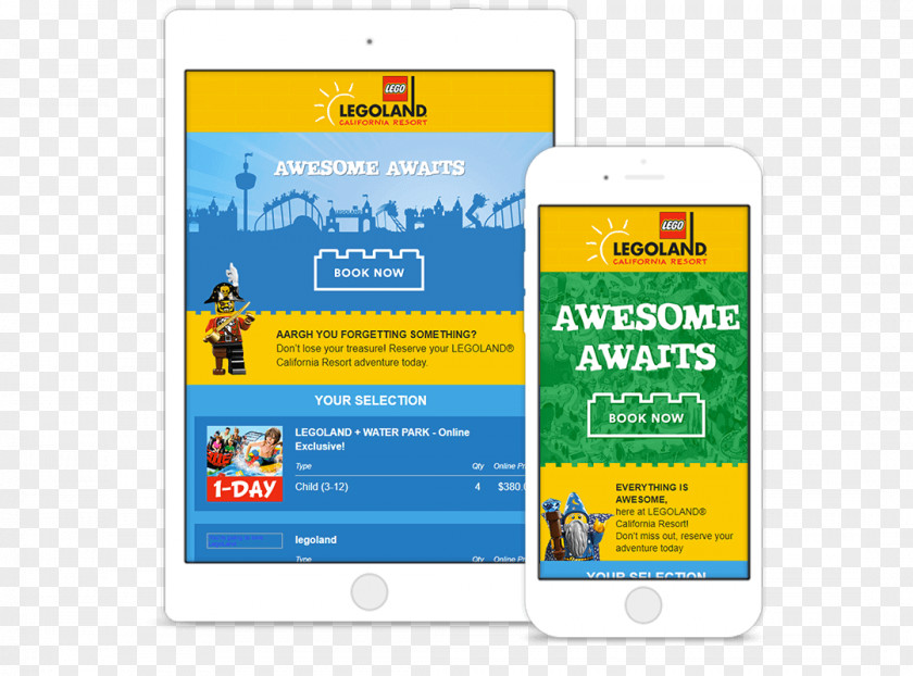 Legoland Brand Advertising Campaign SaleCycle PNG