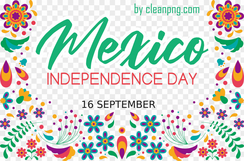 Mexico September 16 Culture Vector PNG