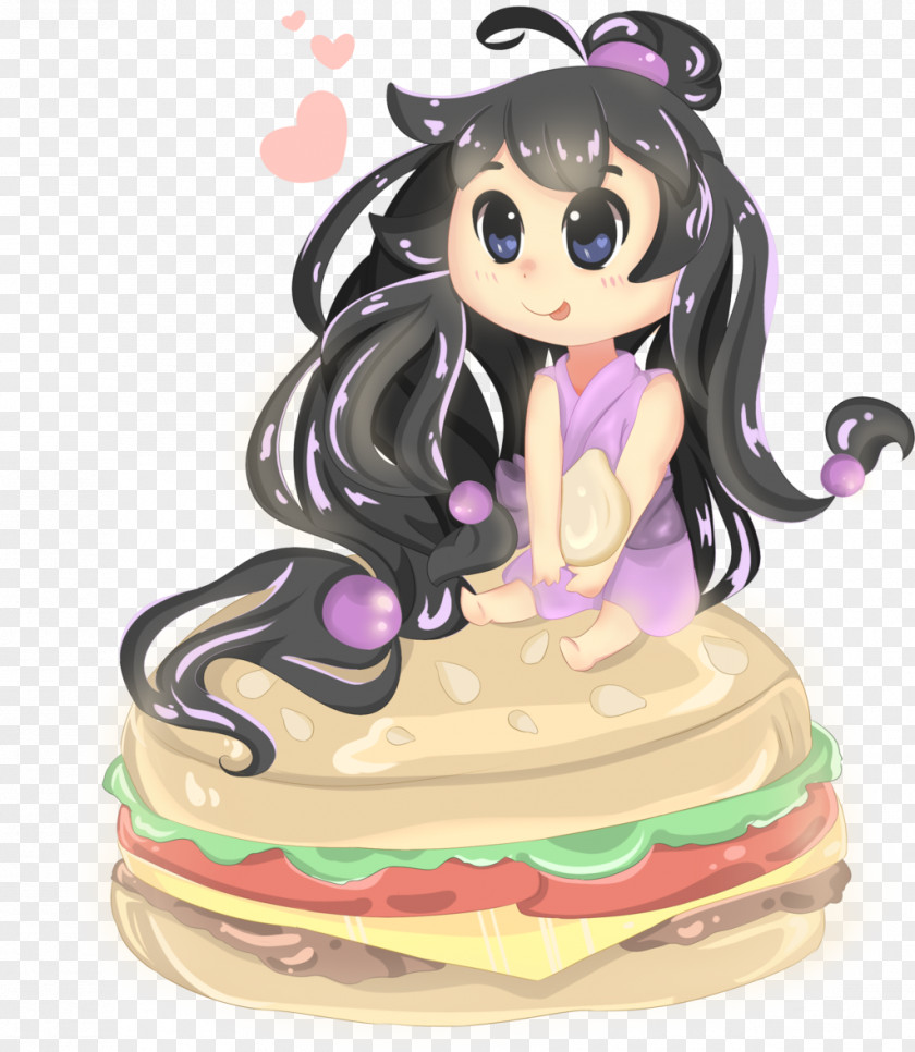 Mini Burger Torte-M Cake Decorating Figurine Cartoon PNG