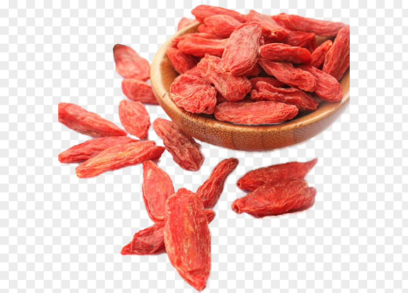 Traditional Chinese Medicine Scraping Regimen Ningxia Goji Dried Fruit Berry Lycium Chinense PNG
