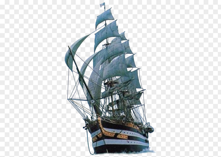 Ancient Sailing Joseph Conrad Ship Boat PNG