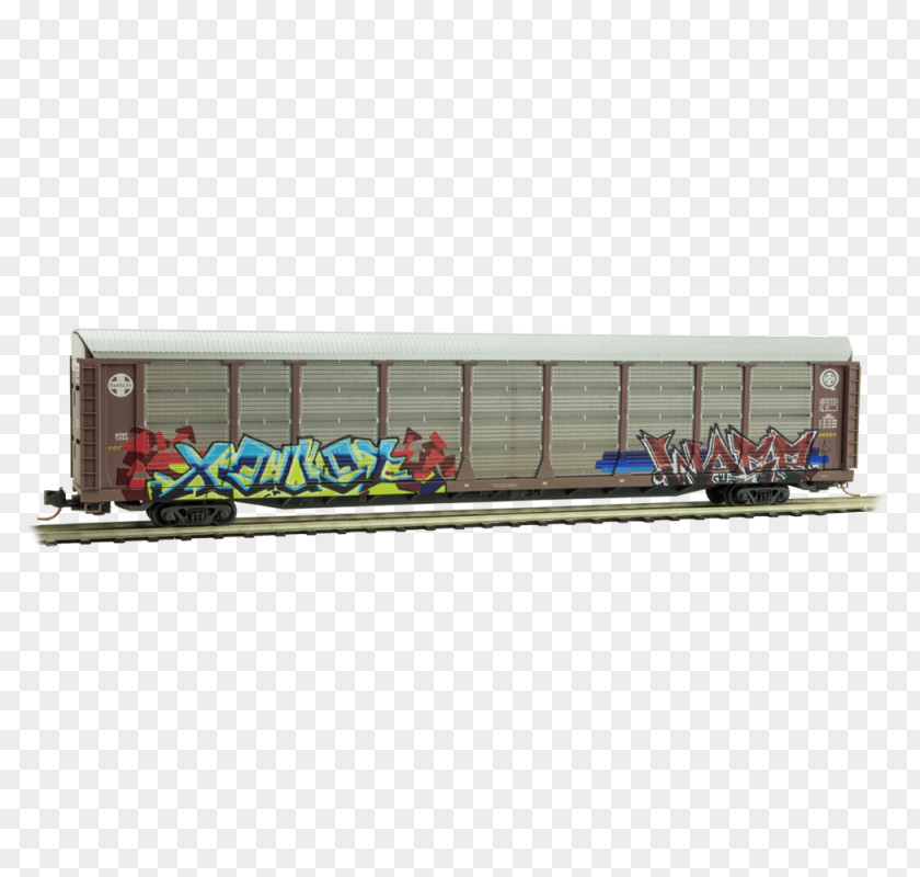 Grab Structure Railroad Car Micro-Trains Line Co. Rail Transport Locomotive Santa Fe PNG