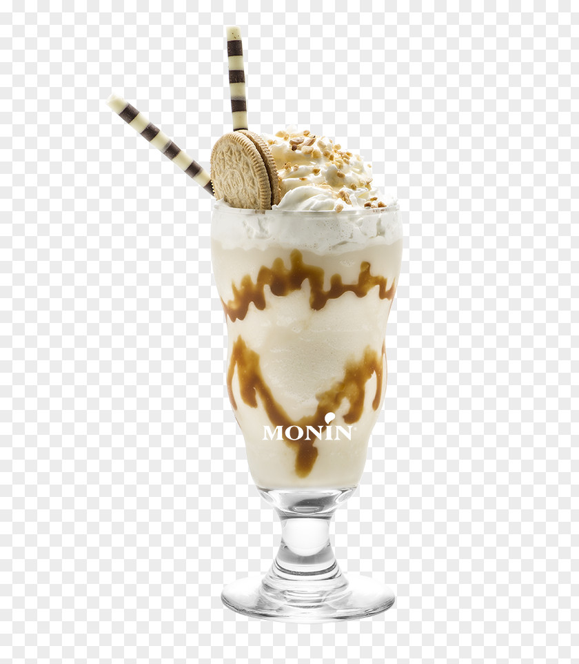 Ice Cream Sundae Milkshake Dame Blanche Caramel Corn PNG