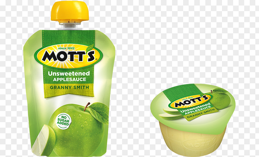 Juice Mott's Apple Sauce PNG