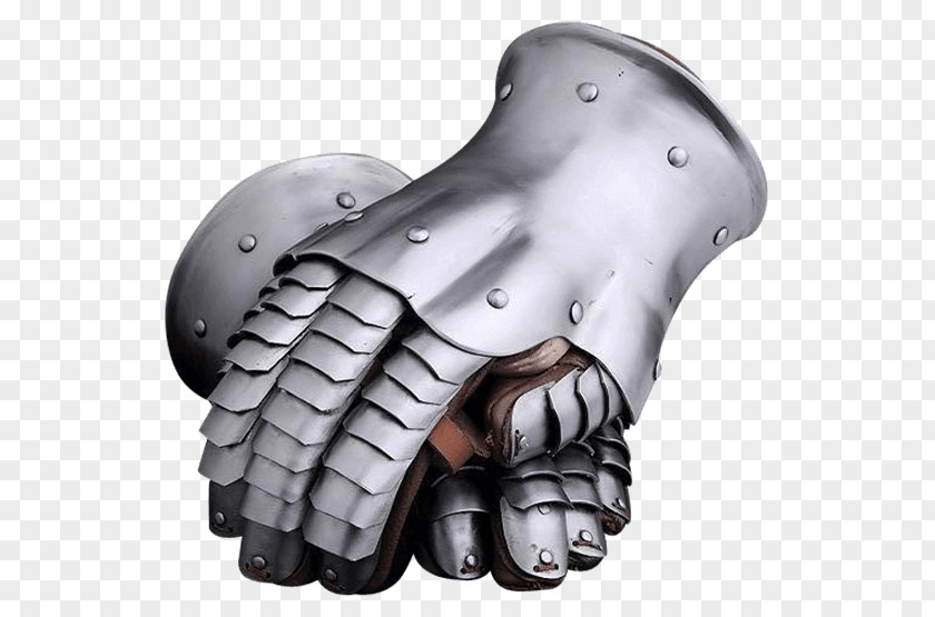 Knight Gauntlet 14th Century Components Of Medieval Armour Glove PNG