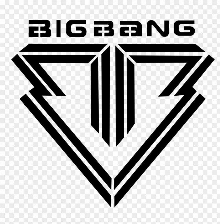 Big BIGBANG K-pop Logo Bang GD&TOP PNG