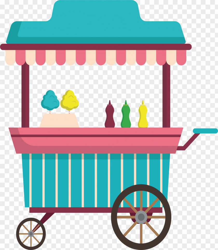 Candyfloss Animated Cartoon Illustration PNG