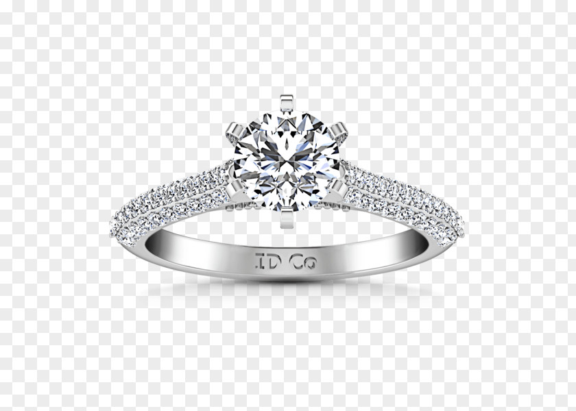 Diamond Wedding Ring Engagement Solitaire PNG