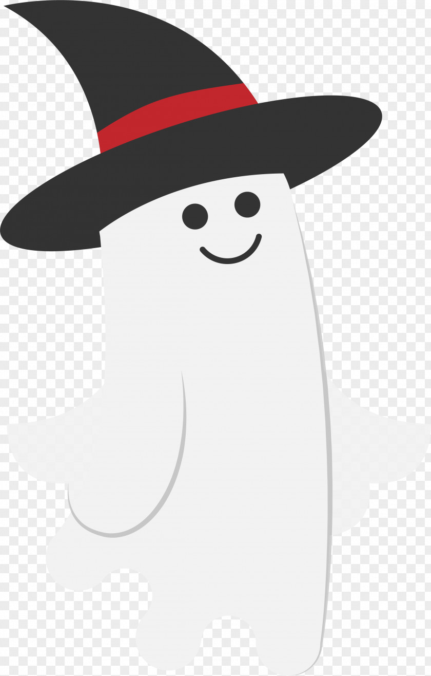 Halloween White Cute Ghost Clip Art PNG