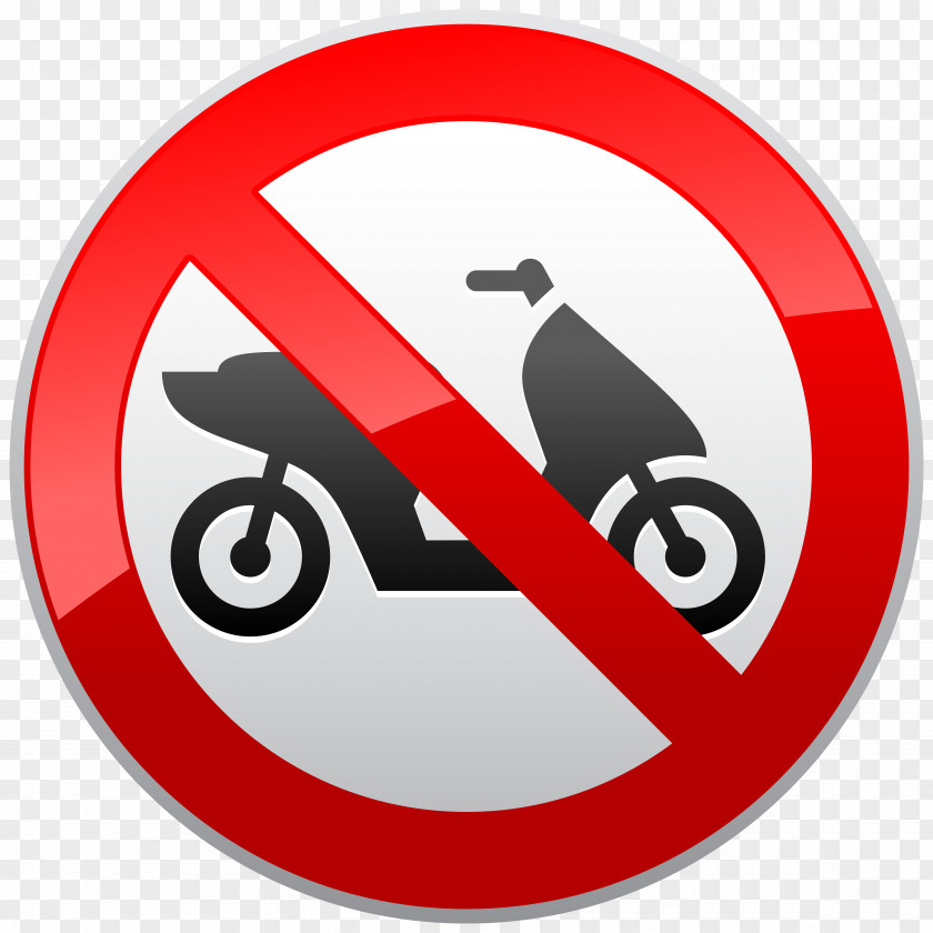 Motorcycle Car Warning Sign PNG