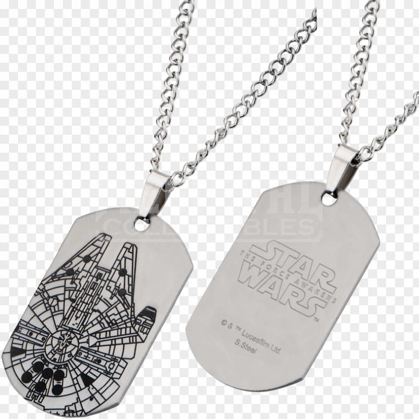 Necklace Locket Millennium Falcon Star Wars: TIE Fighter Charms & Pendants PNG