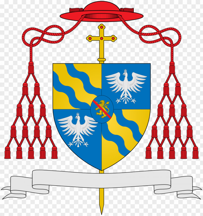 Cardinal Coat Of Arms Archbishop Galero PNG