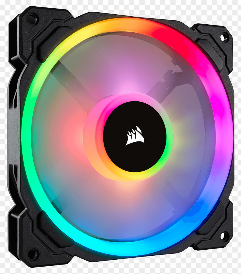 Fan Color Light Corsair Components Computer Cases & Housings RGB Model PNG