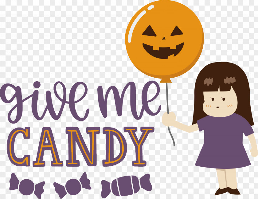 Give Me Candy Halloween Trick Or Treat PNG