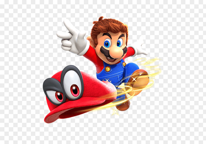 Mario Super Odyssey Bros. Nintendo Switch Video Game PNG