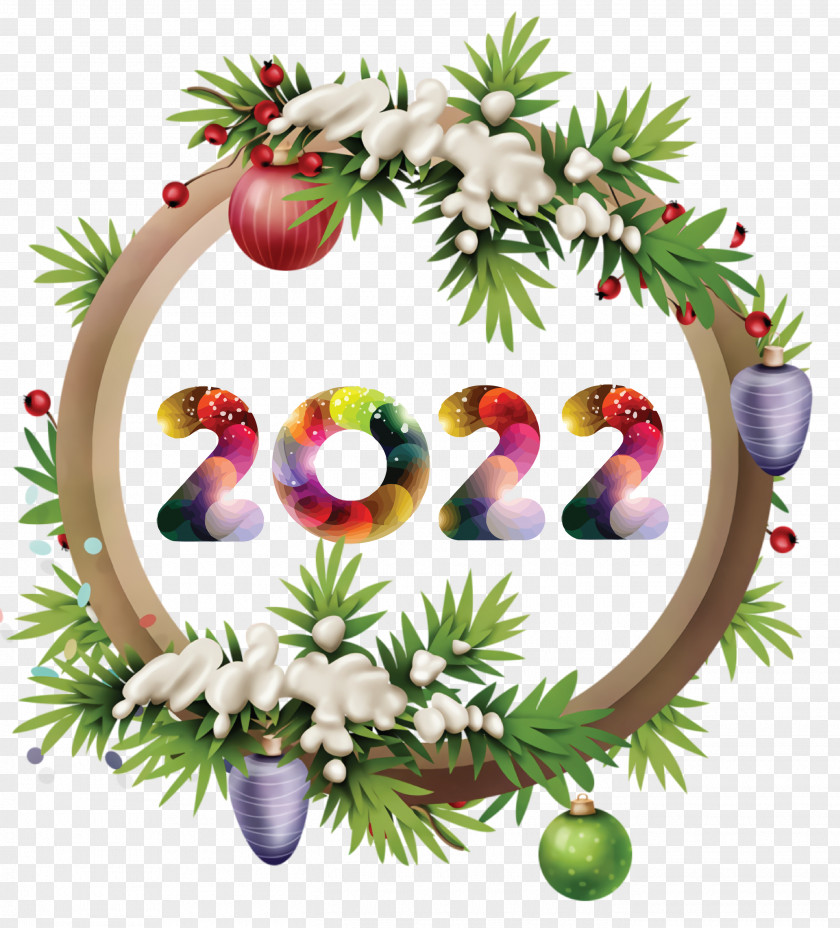 2022 Happy New Year PNG