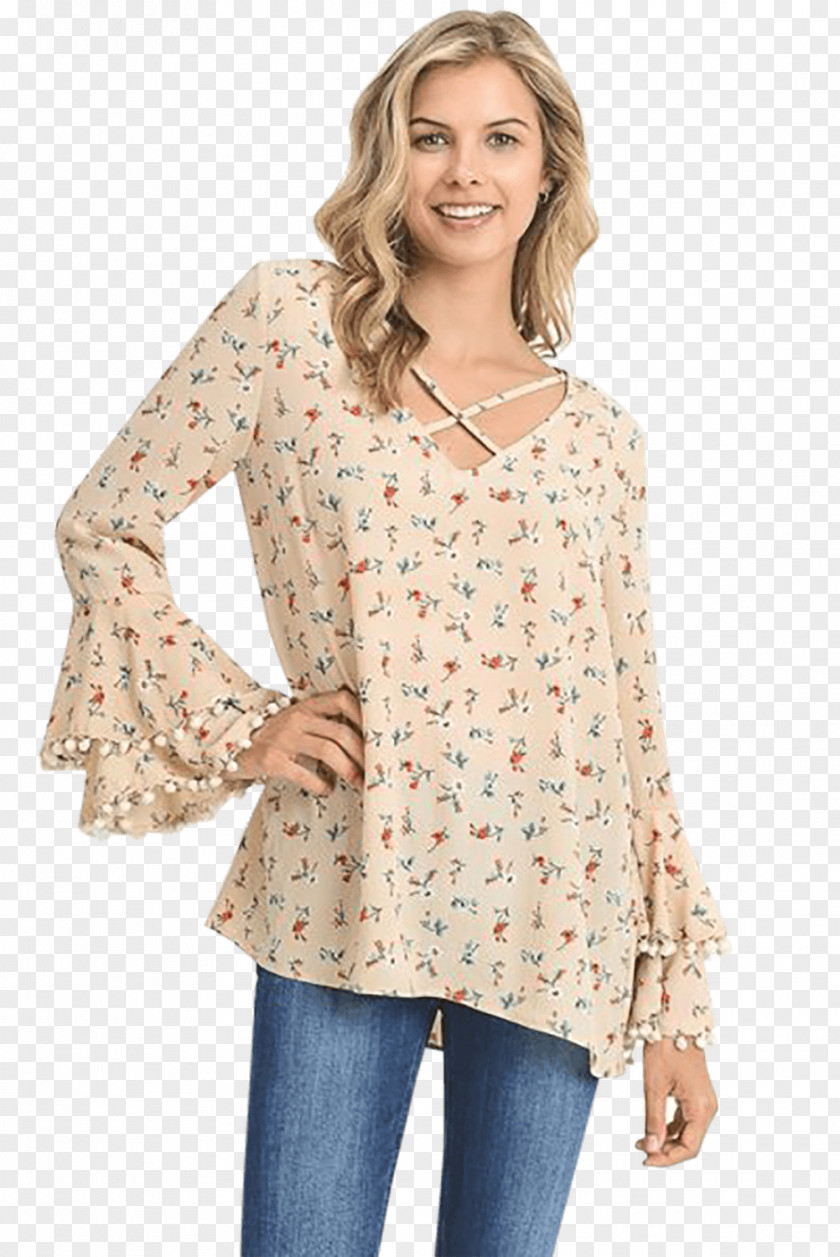 Continental Fringe Blouse Top T-shirt Sleeve Clothing PNG