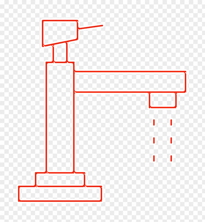 Kitchen Tap Icon Cleaning Faucet PNG