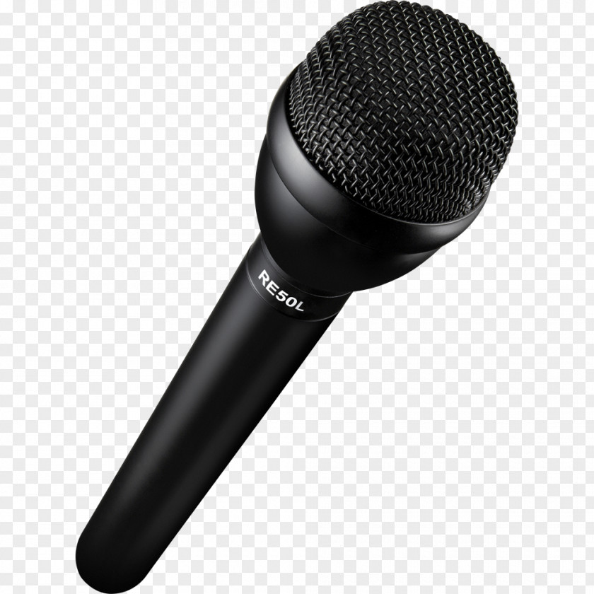 Microphone Wireless Electro-Voice RE50N/D-B Sound PNG