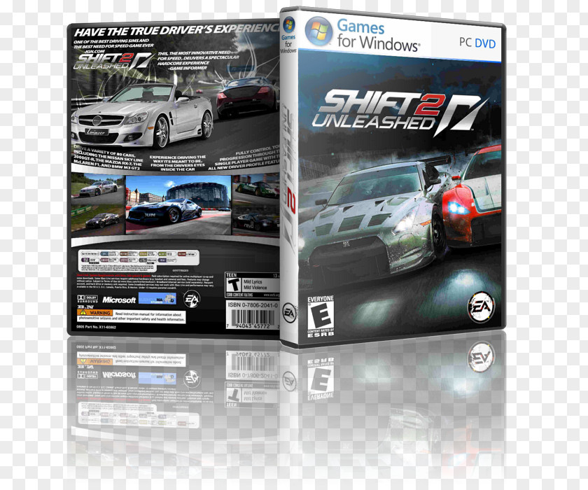 Need For Speed Hot Pursuit 2 Shift 2: Unleashed Xbox 360 Game Racing Classified Advertising PNG