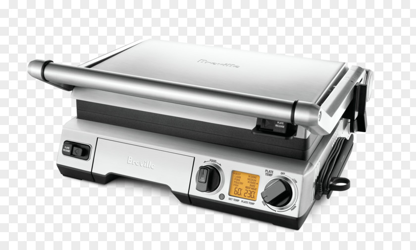 Barbecue Breville Bgr820xl Smart Grill Panini The BGR820XL Pie Iron PNG