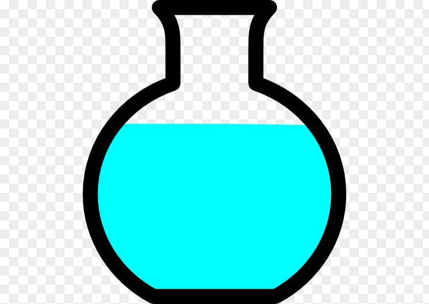 Cartoon Chemistry Laboratory Flasks Round-bottom Flask Erlenmeyer Beaker Clip Art PNG