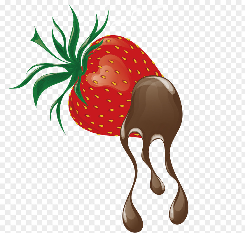 Strawberry Food Juice Chocolate PNG