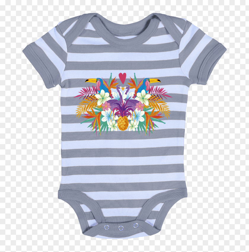 Tropical Summer Baby & Toddler One-Pieces T-shirt Sleeve Bodysuit Lacoste PNG