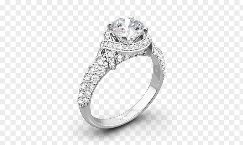 Wedding Halo Element Engagement Ring Diamond Manhattan PNG