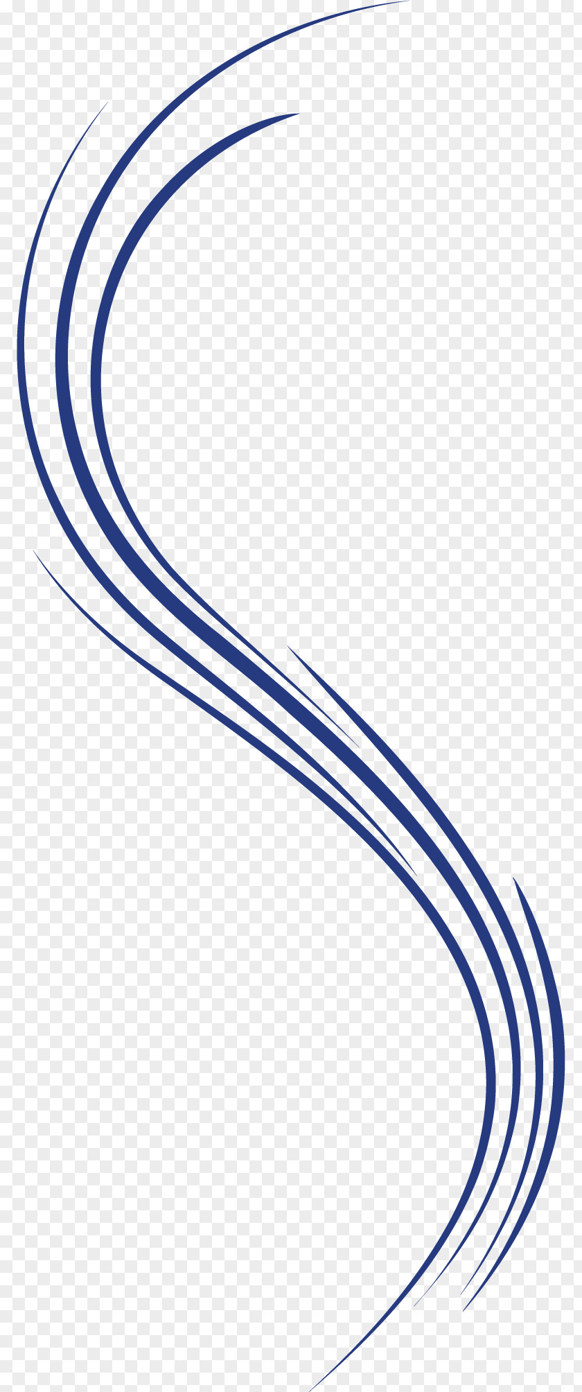 Blue Wavy Line Azure Clip Art PNG