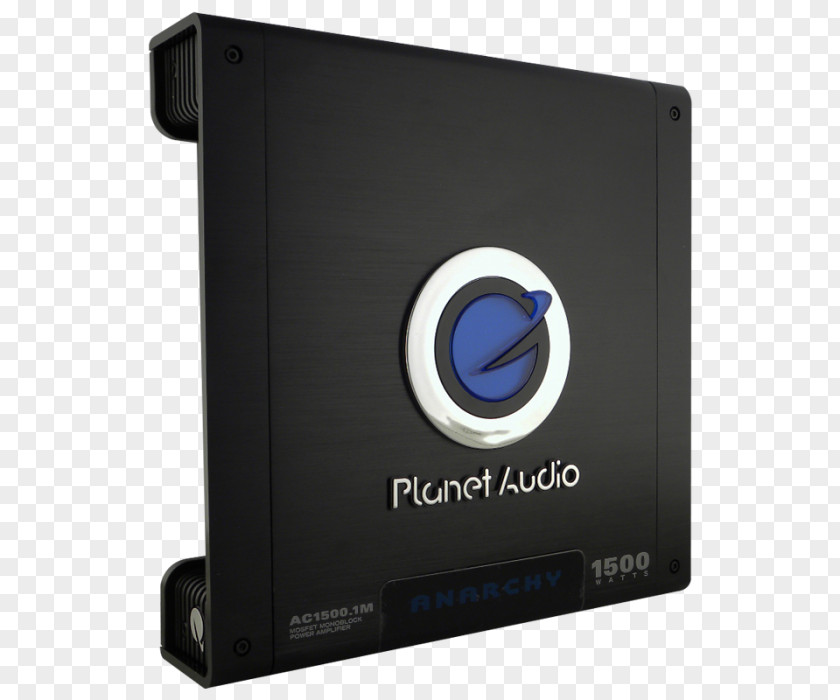 Car Audio Amplificador Woofer Ohm Planet Anarchy AC.1M Electronics PNG