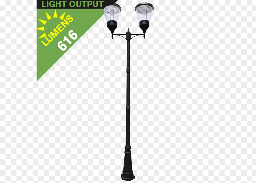 Light Street LED Lamp Solar Fixture PNG