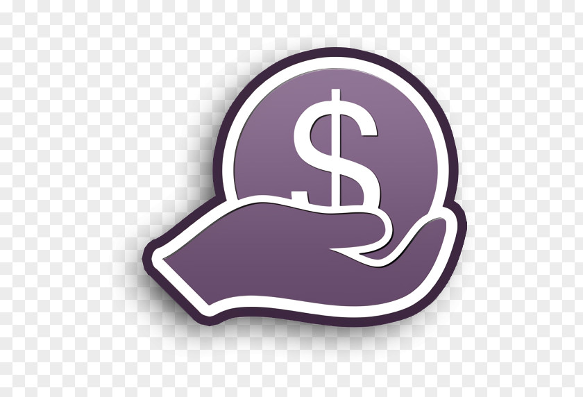 Money Pack 2 Icon Dollar Coin On Hand Commerce PNG