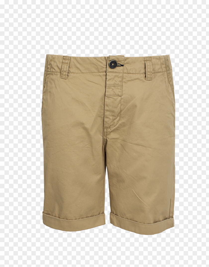 Twill Bermuda Shorts Khaki Pants Beige PNG