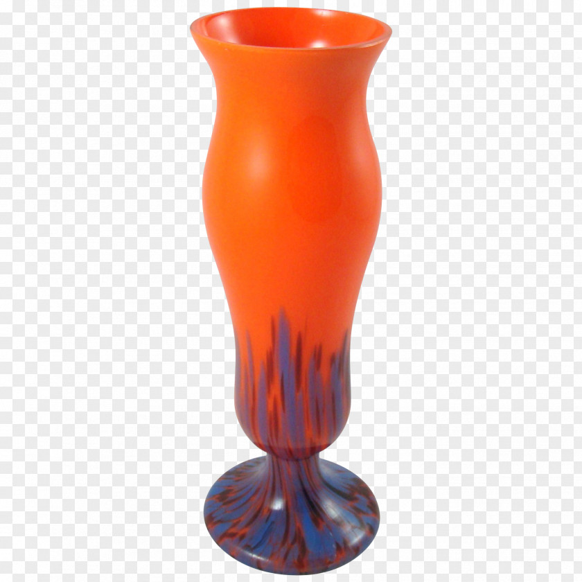 Vases Vase Milk Glass Ceramic Orange PNG