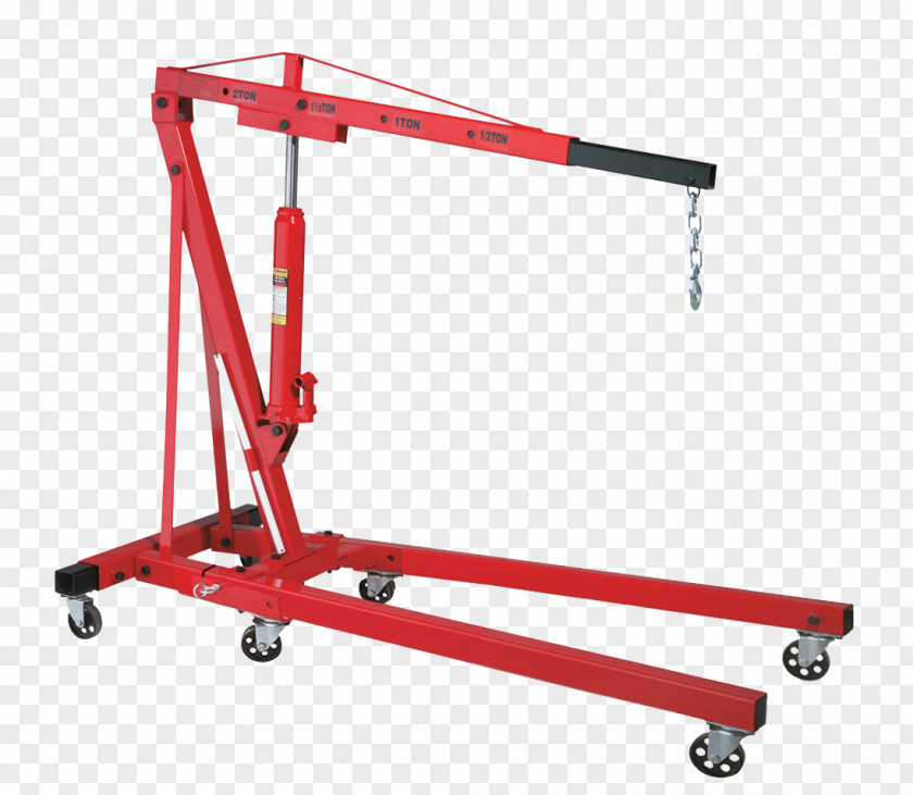 Car Engine Stand Crane Hoist PNG