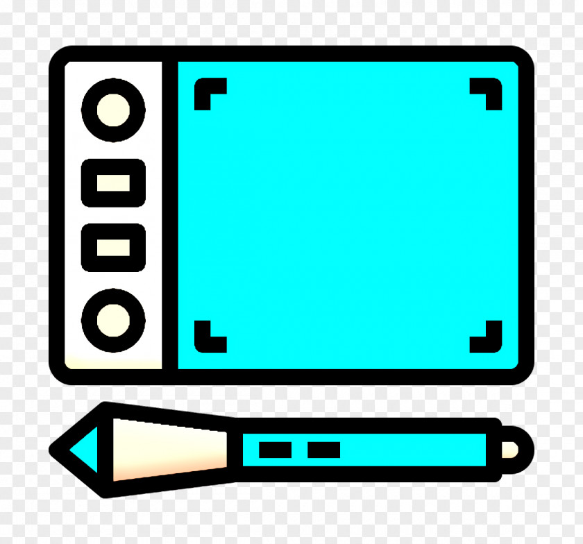 Draw Icon Digital Service Graphic Tablet PNG