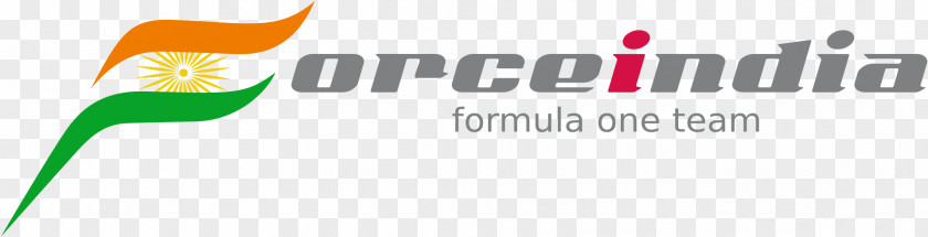 Formula One LOGO Sahara Force India F1 Team 1 VJM09 Auto Racing PNG