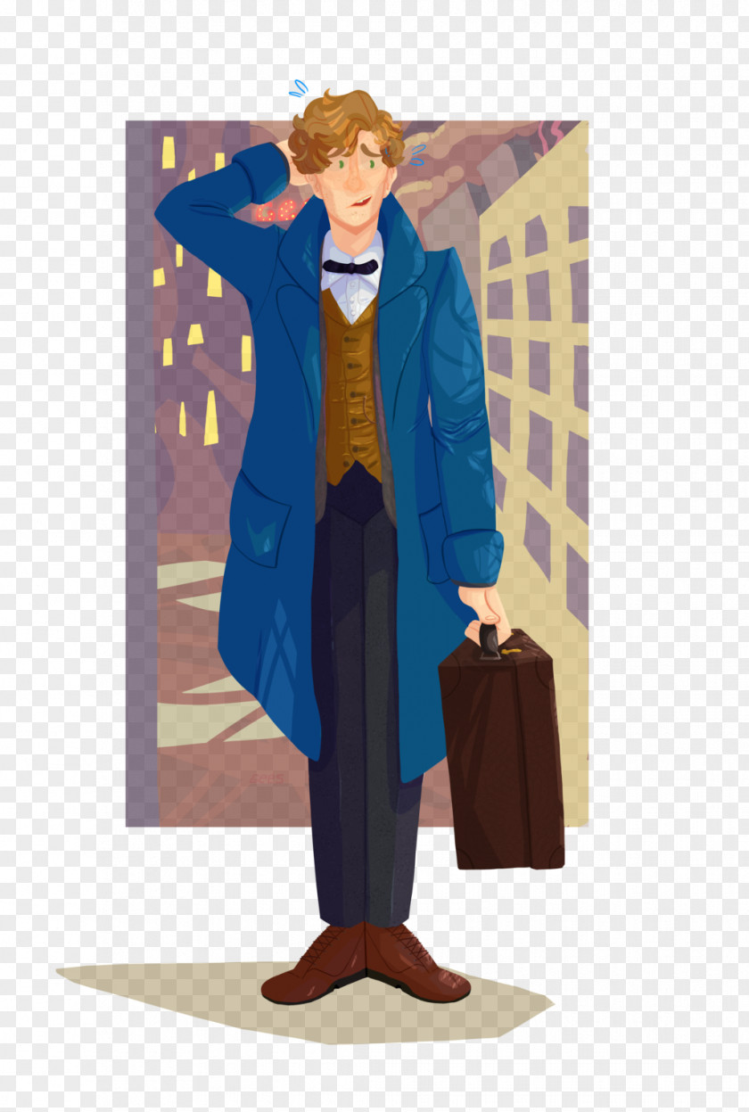 Harry Potter Newt Scamander Drawing Fan Art PNG