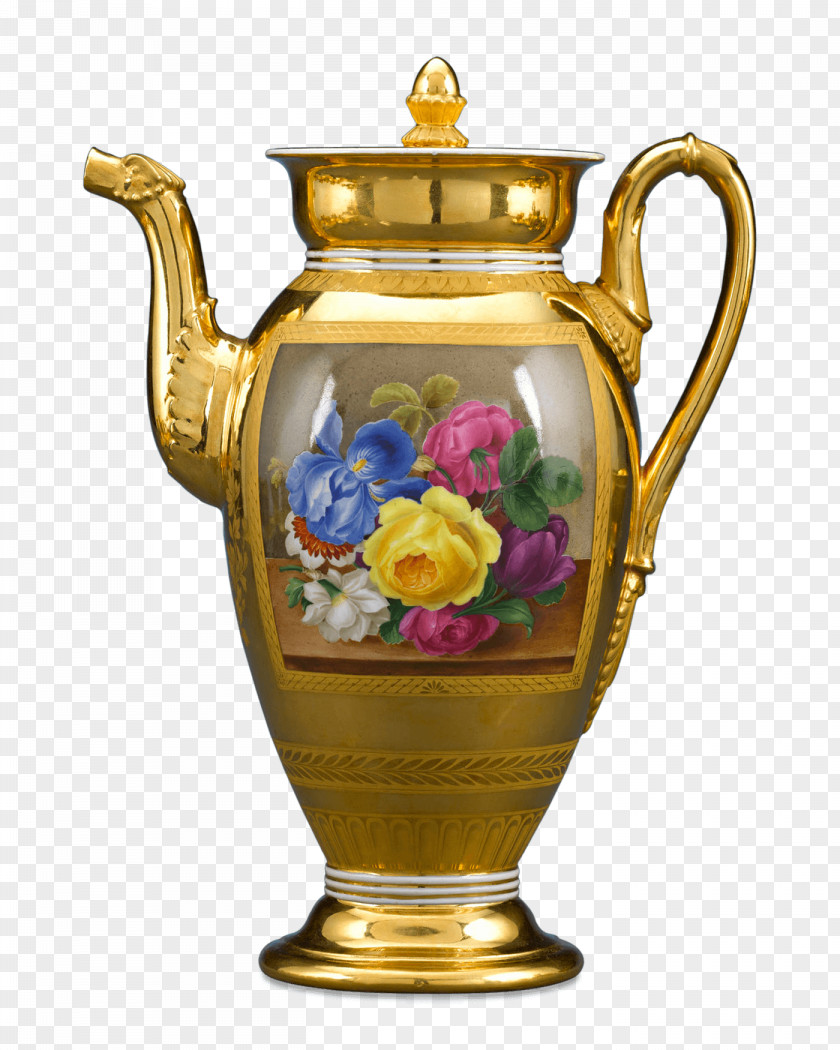 Tea Meissen Porcelain Jug PNG