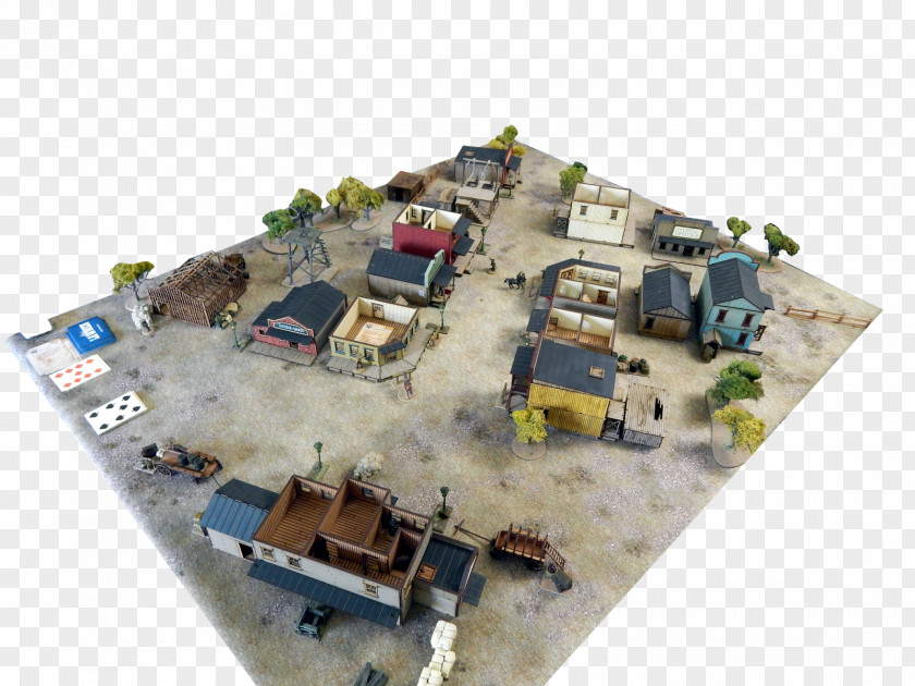 Western Town Scale Models PNG