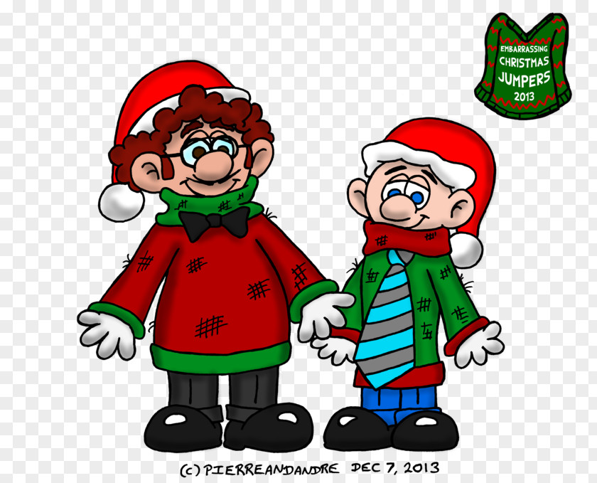 Christmas Tree Jumper Santa Claus Day Illustration PNG