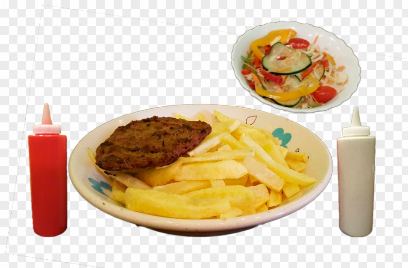 Learning Postcard French Fries Full Breakfast European Cuisine Vegetarian Junk Food PNG