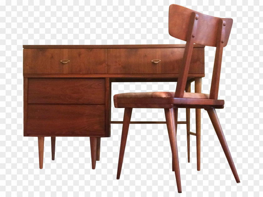 Mid Century Chair Table Desk Furniture House PNG
